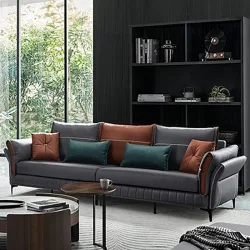 What furniture is usually in a living room?