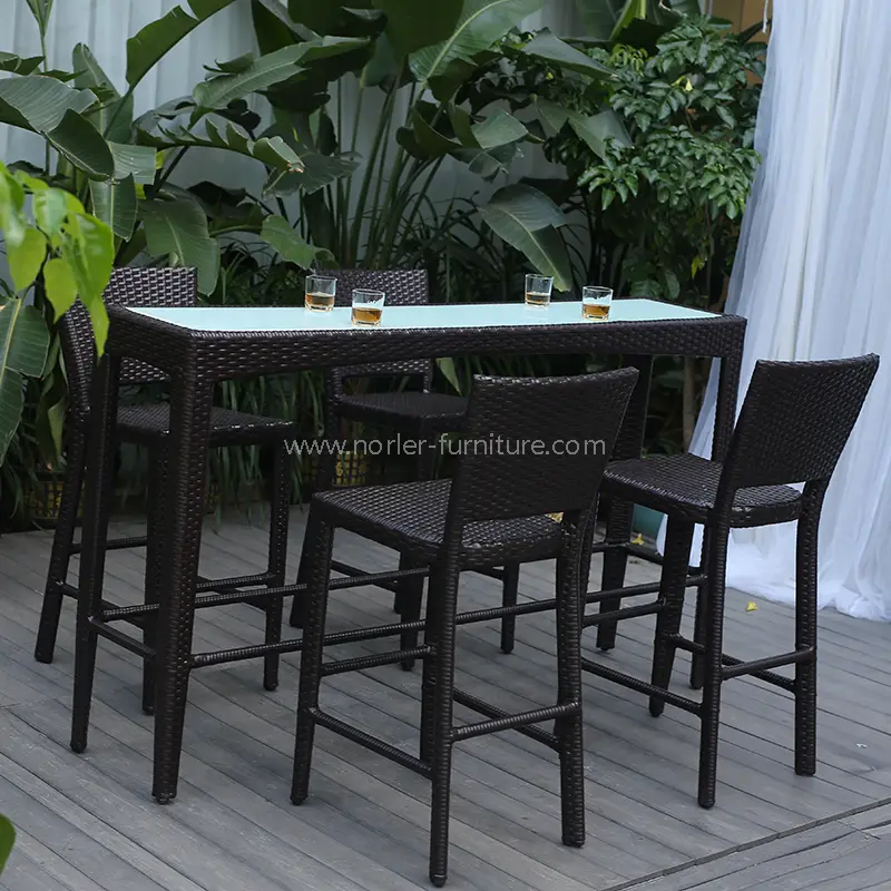 What Are the Essential Components of a High-Quality Outdoor Bar Set
