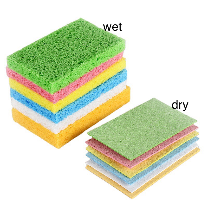 Can Cellulose Kitchen Cleaning Organic Dishwashing Sponges Help Reduce Bacterial Growth Compared to Regular Sponges