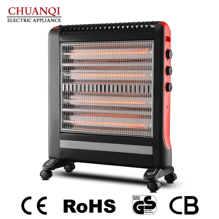 Why Choose a 2400W 4 Tubes Quartz Heater With Castors for Efficient and Flexible Heating?