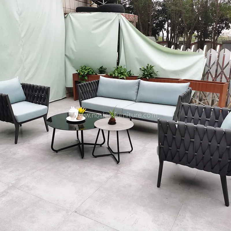 How Can a Rope Outdoor Sofa Make an Outdoor Space Feel More Comfortable and Easier to Maintain?