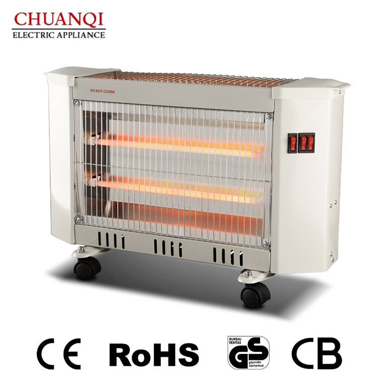 What Makes a 1500W 3 Tubes Quartz Heater With Castors the Ideal Choice for Modern Home Heating?