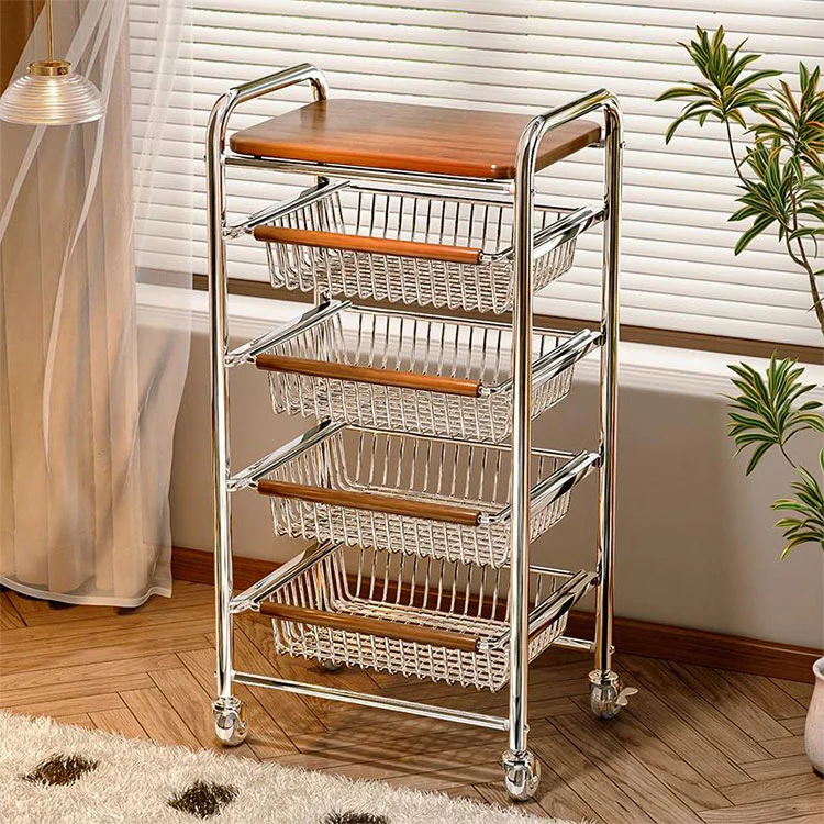 How Does a Multi-layer Metal Storage Trolley Improve Modern Storage Efficiency?