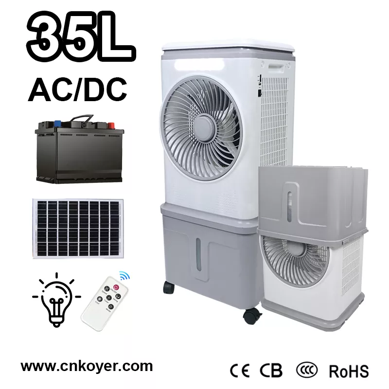 How Does a Small Solar Air Cooler Fan Improve Outdoor Cooling Efficiency?