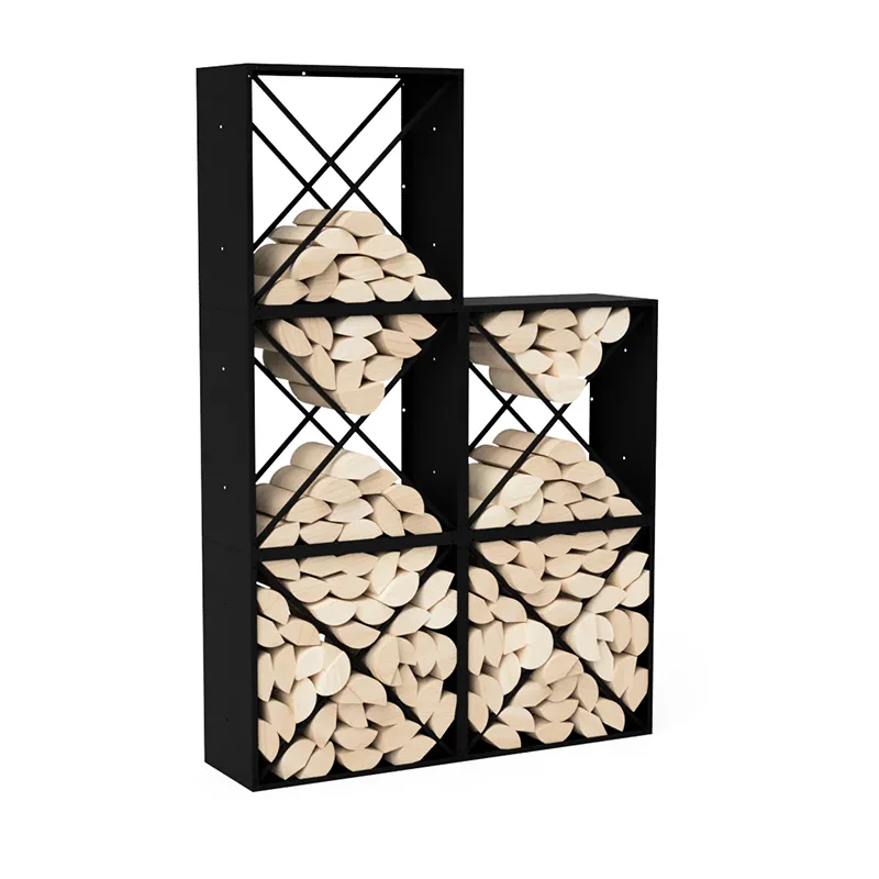 Can an Outdoor Metal Rectangular Log Holder Firewood Rack Prevent Termites and Rot Better Than a Wooden Stand