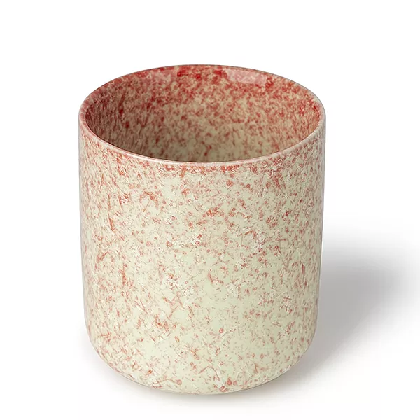three-color series ceramic candles